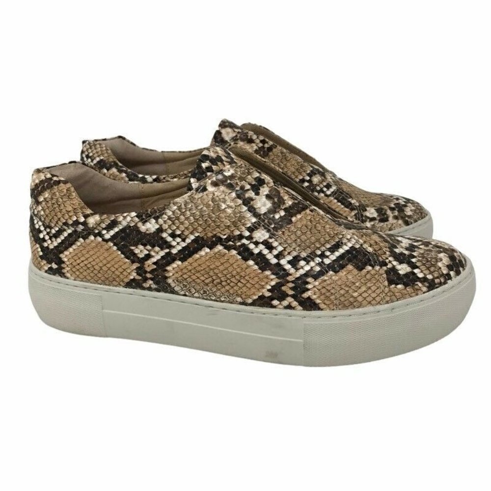 J Slides Slip On Sneakers Shoes Beige Low 6.5